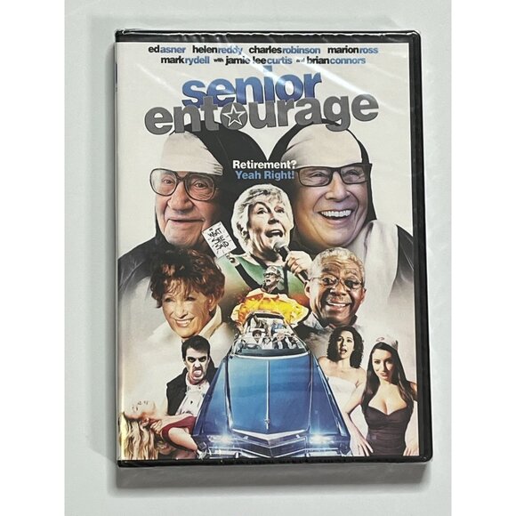 Senior Entourage DVD Comedy Ed Asner Helen Reddy Funny Video Movie Film 2021 - Picture 1 of 5